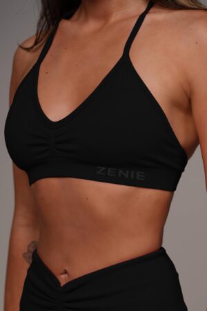 Zen Onyx Büzgülü Bra